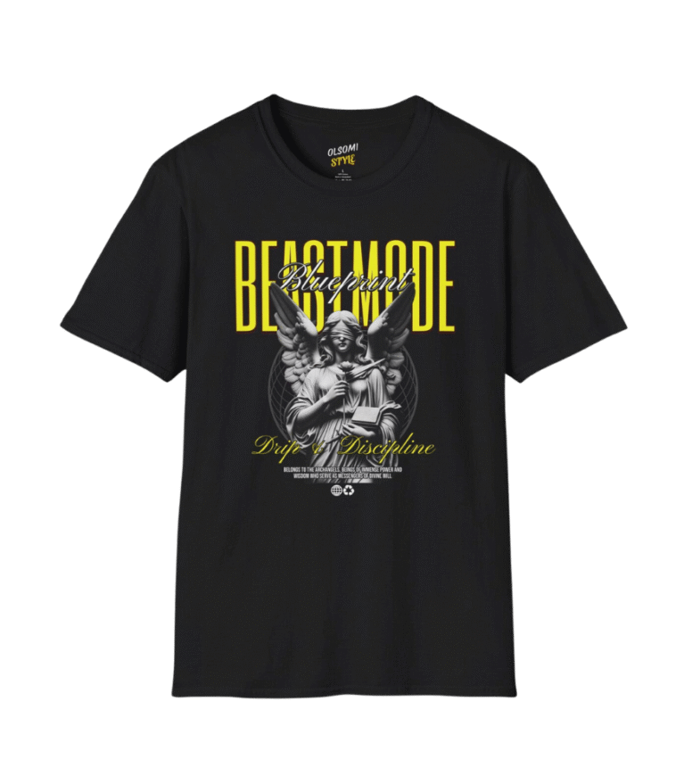 Beast Mode Blueprint Graphic Tee Discipline Edition